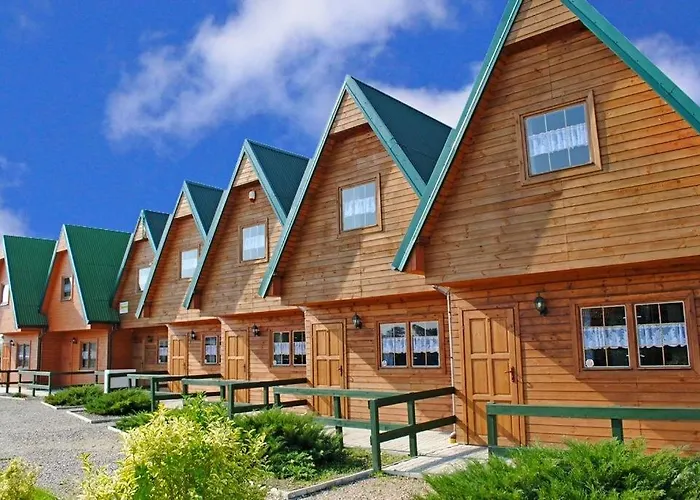 Letniskowe Rafa Деревянный коттедж *